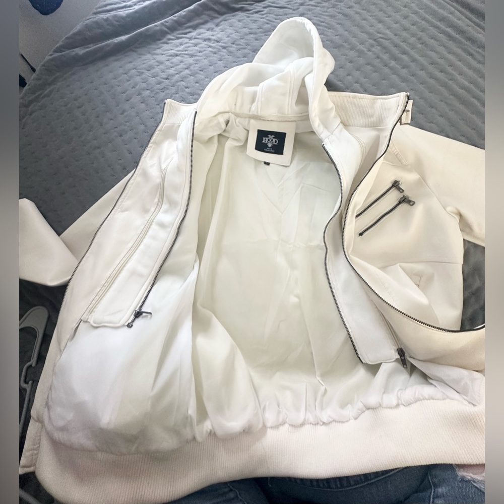 Hood Crew Leather Jacket